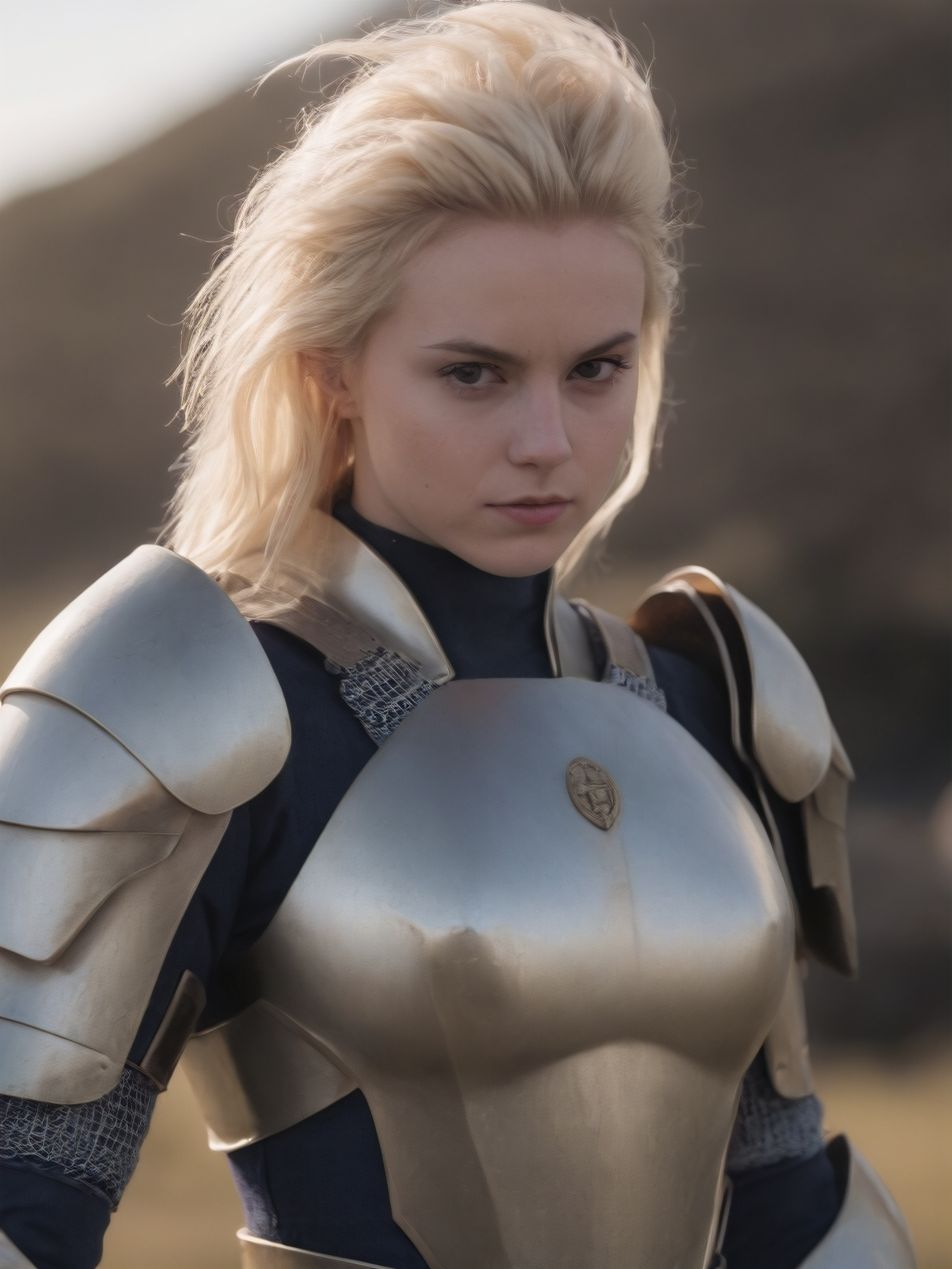 31074472-1850492235-Photo of a girl,cinematic film still,super saiyan, full plate armor.png